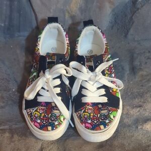 Vibrant Kids Sneakers with Character Print